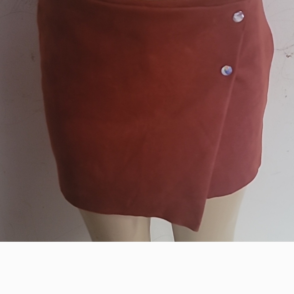 Elegant Rust Skirt